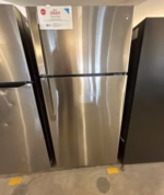 <h5>Model: GTS18HYNRFS</h5><br><p>17.5 Cu. Ft. Top Freezer Refrigerator in Fingerprint Resistant Stainless Steel</p> - Image 2