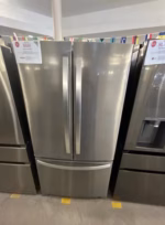 <h5>Model: WRFC2036RZ  </h5><br><p>35 in. 20 Cu. Ft. Counter-Depth French Door Bottom Mount Refrigerator in Stainless Steel with Elevated Deli Drawer</p> - Image 2