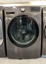 LG 4.5 cu. ft. Ultra Large Capacity Front Load Washer - Black Steel WM4000HBA (a4locj4wyq2l) - Image 4