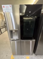 <h5>Model: LRSOS2706S</h5><br><p>27 cu. ft. Side by Side Refrigerator with InstaView and Dual Ice Maker with Craft Ice in PrintProof Stainless Steel</p> - Image 2