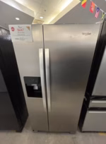 <h5>Model: WRS321SDHZ  </h5><br><p>21.4 cu. ft. Side by Side Refrigerator in Fingerprint Resistant Stainless Finish</p> - Image 2
