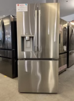 <h5>Model: LF25H6330S</h5><br><p>33 in. 25.1 Cu. Ft. Standard Depth French Door Refrigerator in Print Proof Stainless Steel with Filtered Ice and Water</p> - Image 2