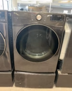 LG 7.4 cu. ft. Ultra Large Capacity Smart Wi-Fi Enabled Front Load Gas Dryer with TurboSteam(TM) and Built-In Intelligence DLGX4001B (a4lyxrm1bj4f) - Image 5