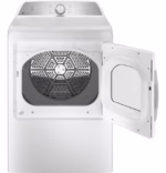 GE Profile GE Profile(TM) ENERGY STAR(R) 7.4 cu. ft. Capacity aluminized alloy drum Gas Dryer with Sanitize Cycle and Sensor Dry PTD60GBSRWS (a4liwxh81dkp) (5)