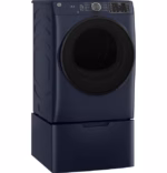 GE GE(R) ENERGY STAR(R) 7.8 cu. ft. Capacity Smart Front Load Electric Dryer with Sanitize Cycle GFD55ESPRRS (a4l91llq80as) (6)