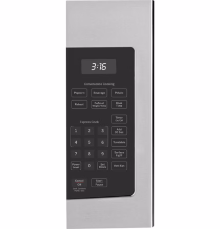 GE GE(R) 1.6 Cu. Ft. Over-the-Range Microwave Oven JVM3160RFSS (a4ll7f2kl9zw) (2)