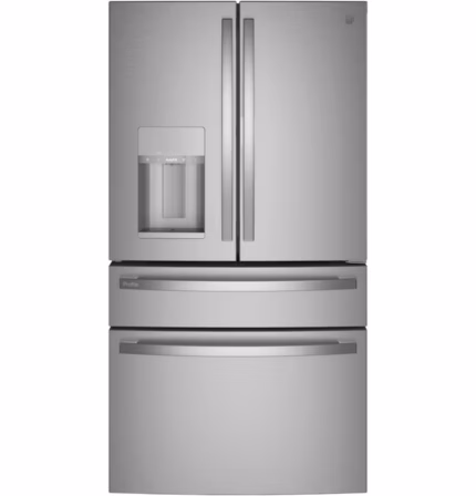 GE Profile GE Profile(TM) 22.4 Cu. Ft. Smart Counter-Depth Fingerprint Resistant 4-Door French-Door Refrigerator with Door In Door PXD22BYPFS (a4lbbtz3p24v) (2)