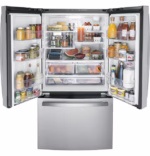 GE GE(R) ENERGY STAR(R) 21.9 Cu. Ft. Fingerprint Resistant Counter-Depth French-Door Refrigerator GWE22JYMFS (a4lsmj9n4z00) (3)