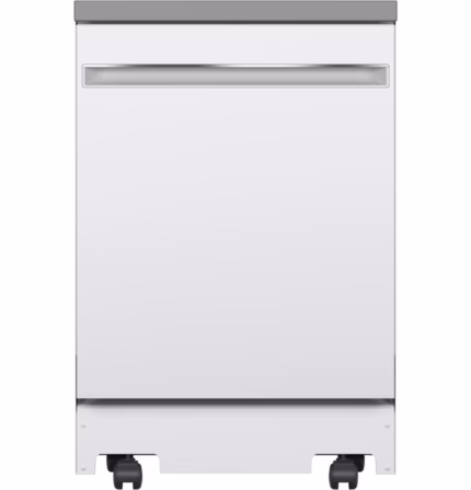 GE GE(R) ENERGY STAR(R) 24" Stainless Steel Interior Portable Dishwasher with Sanitize Cycle GPT225SGLWW (a4llcyzxxsv5)