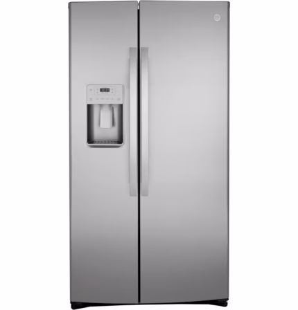 GE GE 25.1 Cu. Ft. Fingerprint Resistant Side-By-Side Refrigerator GSS25IYNFS (a4la94sq4t9g)