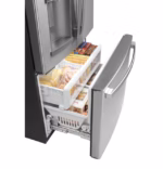 GE GE ENERGY STAR 22.1 Cu. Ft. Counter-Depth Fingerprint Resistant French-Door Refrigerator GYE22GYNFS (a4l9g20l1xkb) (7)