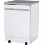 GE GE(R) ENERGY STAR(R) 24" Stainless Steel Interior Portable Dishwasher with Sanitize Cycle GPT225SGLWW (a4llcyzxxsv5) (4)
