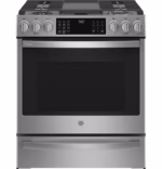 GE Profile GE Profile(TM) 30" Smart Slide-In Front-Control Gas Fingerprint Resistant Range with No Preheat Air Fry PGS930YPFS (a4ln7qw3hbgp) (2)