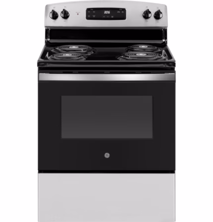 GE GE(R) ENERGY STAR(R) 30" Free-Standing Electric Range JBS360RTSS (a4l8afw2b3rm)
