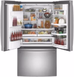 GE Profile GE Profile(TM) ENERGY STAR(R) 27.7 Cu. Ft. Fingerprint Resistant French-Door Refrigerator with Hands-Free AutoFill PFE28KYNFS (a4l0t2nnze5q) (3)