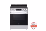LG 6.3 cu. ft. Smart Wi-Fi Enabled Fan Convection Electric Slide-in Range with Air Fry & EasyClean(R) LSEL6333F (a4lu73stkf5r)
