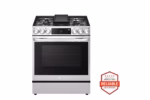 LG 6.3 cu. ft. Smart Wi-Fi Enabled ProBake Convection(R) InstaView(R) Gas Slide-In Range with Air Fry LSGL6335F (a4lj0xmifr4f)