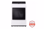 LG 7.3 cu. ft. Ultra Large Capacity Rear Control Gas Dryer with LG EasyLoad(TM) Door and AI Sensing DLG8401WE (a4lk31r93p7v)