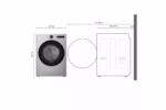 LG 7.4 cu. ft. Ultra Large Capacity Smart Front Load Gas Dryer with Sensor Dry & Steam Technology DLGX5501V (a4lmb6k8f5vj) (6)