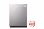 LG 24 Inch QuadWash(R) Top Control Dishwasher - Stainless Steel LDTS5552S (a4le1ydloo8l)
