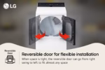 LG 7.3 cu. ft. Ultra Large Capacity Rear Control Gas Dryer with LG EasyLoad(TM) Door and AI Sensing DLG8401WE (a4lk31r93p7v) (5)