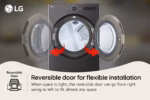 LG 7.4 cu. ft. Ultra Large Capacity Smart Front Load Gas Dryer with Built-In Intelligence & TurboSteam(R) DLGX6701B (a4lzx4rztbti) (5)