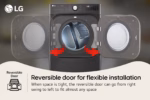 LG 9.0 cu. ft. Mega Capacity Smart Wi-Fi Enabled Front Load Gas Dryer with TurboSteam(TM) and Built-In Intelligence DLGX8901B (a4l7t3oqzp1z) (5)