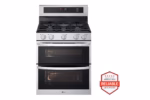LG 6.9 cu. ft. Smart Gas Double Oven Freestanding Range with ProBake Convection(R), Air Fry & Air Sous Vide LDGL6924S (a4lrxwihrv3z)