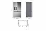 LG 26 cu. ft. Counter-Depth French Door Refrigerator - Stainless Steel LRYKC2606S (a4ld20qkhzaq) (5)