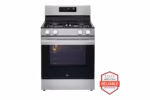 LG 6.3 cu. ft. Smart Wi-Fi Enabled Probake Convection(R) Gas Range with Air Fry & EasyClean(R) LRGN6321Y (a4luqistrt0d)