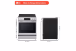 LG 6.3 cu. ft. Smart Electric Slide-in Range with InstaView(R), ProBake Convection(R), and Air Fry LSEL6335XE (a4lkio6drh64) (4)