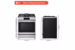 LG 6.3 cu ft. Smart Gas Slide-In Range with InstaView(R), ProBake Convection(R), and Air Fry LSGL6337X (a4l2l89g7cca) (4)