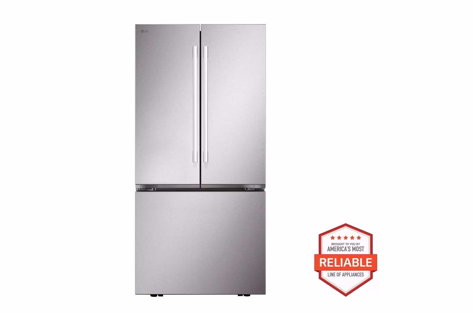 a4l-cover-a4lpizhmh04c LG 25 cu. ft. 3-Door French Door Refrigerator with Hybrid Handle Design LF25H6200S (a4lpizhmh04c)