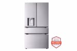 LG 29 cu. ft. Standard-Depth MAX(TM) 4-Door French Door Refrigerator with Mini Craft Ice(TM) and Full-Convert Drawer(TM) LF29S9730S (a4ltp8gvdw2s)