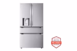 LG 25 cu. ft. Smart Counter-Depth MAX(TM) 4-Door French Door Refrigerator with Full-Convert Drawer(TM) LF25G8330S (a4lyhi9m86iy)