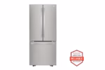 LG 22 cu. ft. 30 Inch Wide French Door Refrigerator - Stainless Steel LFCS22520S (a4ltsmumpj8p)