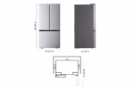 LG 32 cu. ft. Smart Standard-Depth MAX(TM) French Door Refrigerator LRFLS3216S (a4l3faau2fk8) (4)