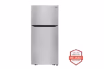 LG 20 cu. ft. 30 Inch Wide Top Freezer Refrigerator - Stainless Steel LTCS20020S (a4lzzv8gyvnj)