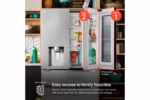 LG 26 cu. ft. Counter-Depth French Door Refrigerator - Stainless Steel LRYKC2606S (a4ld20qkhzaq) (8)