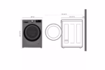 LG 2.4 cu. ft. Smart Wi-Fi Enabled Compact Front Load All-In-One Washer/Dryer Combo with Built-In Intelligence WM3555HVA (a4lraoh9wffr) (4)