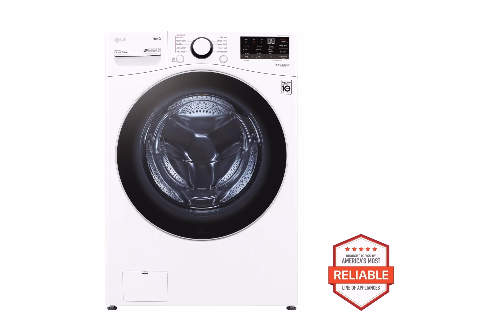 a4l-cover-a4lts8rfswg8 LG 4.5 cu. ft. Ultra Large Capacity Smart Wi-Fi Enabled Front Load Washer with Built-In Intelligence & Steam Technology WM3600HWA (a4lts8rfswg8)