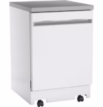 GE GE(R) ENERGY STAR(R) 24" Stainless Steel Interior Portable Dishwasher with Sanitize Cycle GPT225SGLWW (a4llcyzxxsv5) (3)