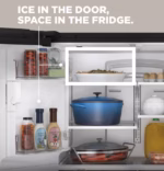 GE GE ENERGY STAR 22.1 Cu. Ft. Counter-Depth Fingerprint Resistant French-Door Refrigerator GYE22GYNFS (a4l9g20l1xkb) (8)