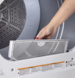 GE GE 6.2 cu. ft. Capacity Electric Dryer with Up To 120 ft. Venting and Shallow Depth GTX33EASKWW (a4lo61uh3g32) (8)