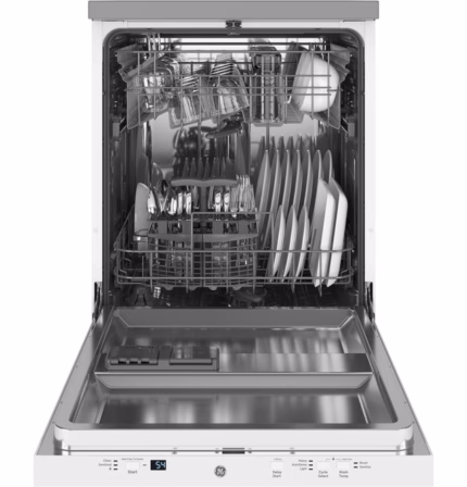 GE GE(R) ENERGY STAR(R) 24" Stainless Steel Interior Portable Dishwasher with Sanitize Cycle GPT225SGLWW (a4llcyzxxsv5) (2)
