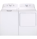 GE GE 6.2 cu. ft. Capacity Electric Dryer with Up To 120 ft. Venting and Shallow Depth GTX33EASKWW (a4lo61uh3g32) (4)