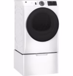 GE GE(R) ENERGY STAR(R) 7.8 cu. ft. Capacity Smart Front Load Gas Dryer with Sanitize Cycle GFD55GSSNWW (a4lnqpkyn07w) (4)