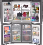GE Profile GE Profile(TM) ENERGY STAR(R) 28.4 Cu. Ft. Quad-Door Refrigerator with Dual-Dispense AutoFill Pitcher and Door in Door PAD28BYTFS (a4lwy1qf0tlb) (5)