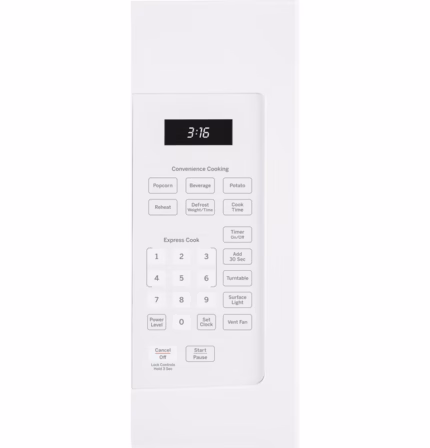 GE GE(R) 1.6 Cu. Ft. Over-the-Range Microwave Oven JVM3160DFWW (a4lbq7lsirbt) (2)