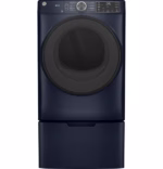 GE GE(R) ENERGY STAR(R) 7.8 cu. ft. Capacity Smart Front Load Electric Dryer with Sanitize Cycle GFD55ESPRRS (a4l91llq80as) (3)